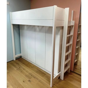 Кровать чердак Идиллия со шкафом.