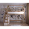 Кровать-чердак Домик Скаут-2 с лестницей-комодом Кровать-чердак Домик Скаут-2 с лестницей-комодом