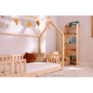 Детская кровать-домик Монтессори-5