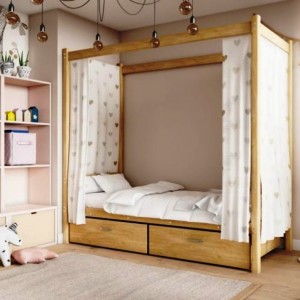 Кровать Кейт-2 с балдахином