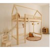 Кровать-чердак Домик  Атланта