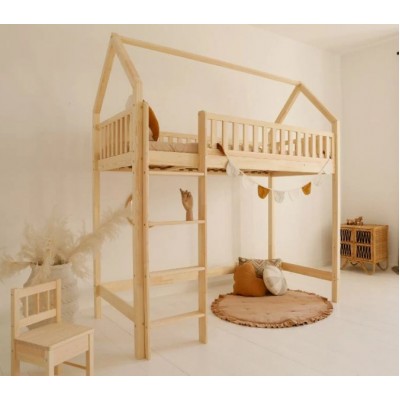 Кровать-чердак Домик  Атланта