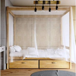 Кровать Кейт-2 с балдахином