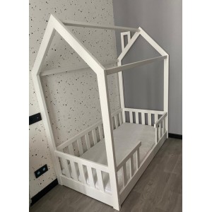 Детская кровать-домик Монтессори-6